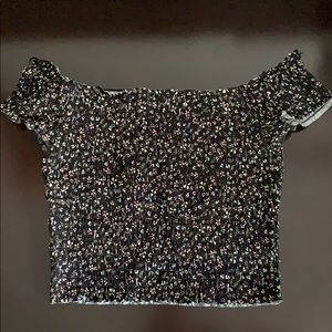 Off the Shoulder Floral Top